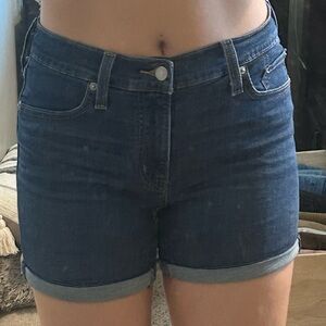 Levi's Dark Blue Women's Jean Shorts